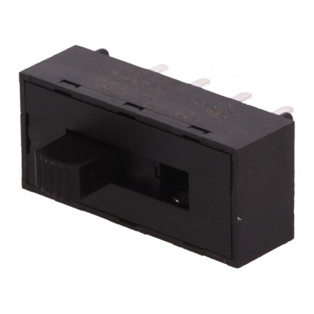 Comutator glisant 3 poziții DP3T THT | Electronic-mag.ro | Componente Electronice