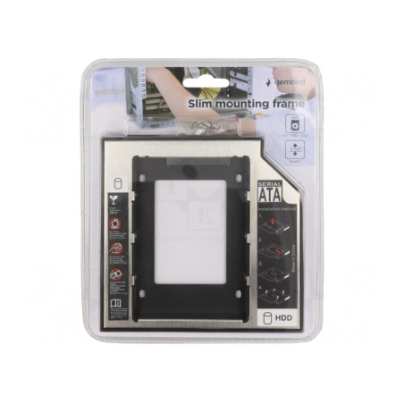 Carcasă Hard Discuri 2.5 Metalică 130x127x12.7mm | Electronic-mag.ro | Componente Electronice