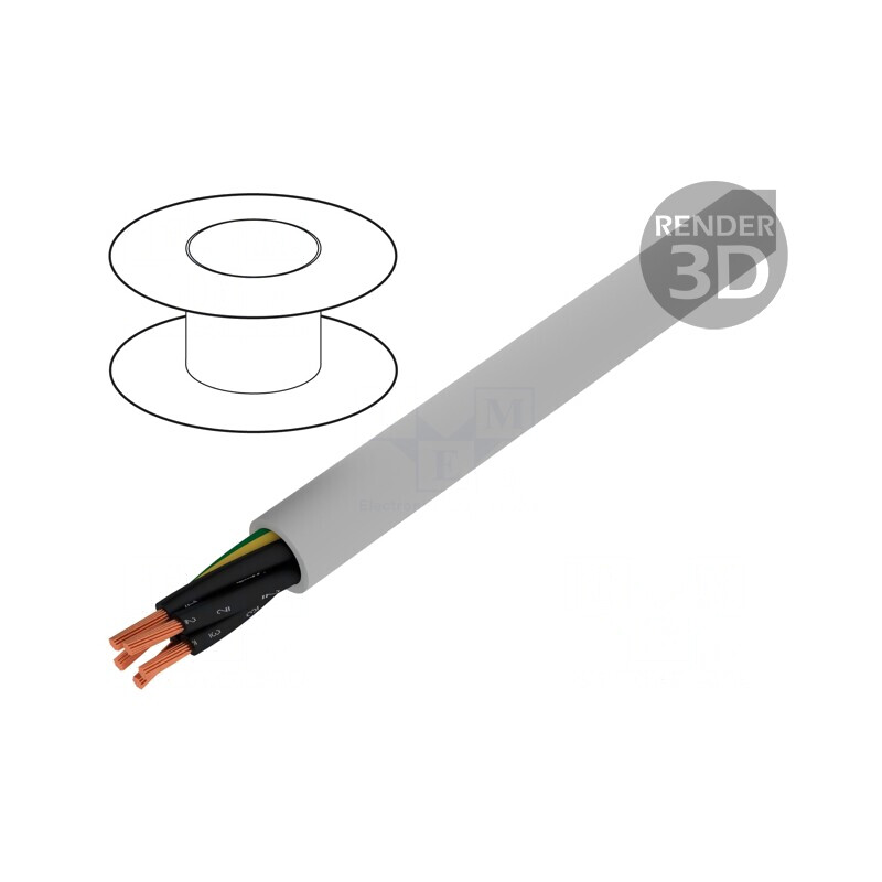 Cablu ÖLFLEX 191 7x1.5mm² Gri Necranat 300/500V | Electronic-mag.ro | Componente Electronice Cablu ÖLFLEX 191 7x1.5mm² Gri Necranat 300/500V | Electronic-mag.ro | Componente Electronice