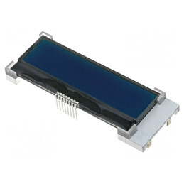 Display LCD Alfanumeric 16x2 STN Negativ LED Albastru | Electronic-mag.ro | Componente Electronice