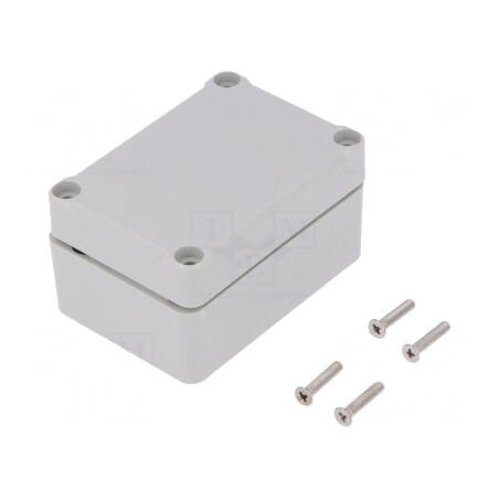 Carcasă Universală cu Bucşă din Alamă 50x70x36mm | Electronic-mag.ro | Componente Electronice