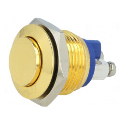 Comutator Anti-Vandalism SPST-NO 2A 36VDC IP65 16mm | Electronic-mag.ro | Componente Electronice