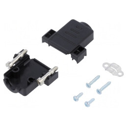 Carcasă pentru conectori D-Sub 9pin și HD 15pin | Electronic-mag.ro | Componente Electronice
