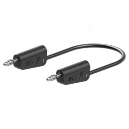 Cablu de măsurare 60V 30V 19A 0,75m Negru | Electronic-mag.ro | Componente Electronice