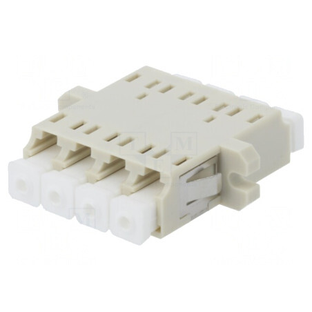 Conector Fibră Optică LC MM Quad | Electronic-mag.ro | Componente Electronice