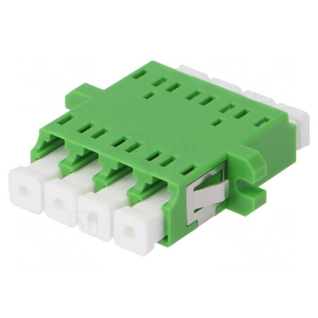 Conector Fibră Optică Monomod Quad LCA Mamă | Electronic-mag.ro | Componente Electronice