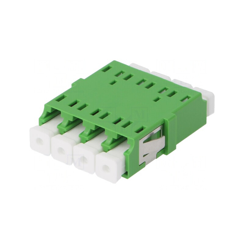 Conector Fibră Optică Cuplă Monomod Quad LCA Mamă | Electronic-mag.ro | Componente Electronice