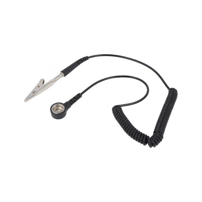 Cablu de conexiune ESD spiralat 1,5m 1MΩ | Electronic-mag.ro | Componente Electronice Cablu de conexiune ESD spiralat 1,5m 1MΩ | Electronic-mag.ro | Componente Electronice