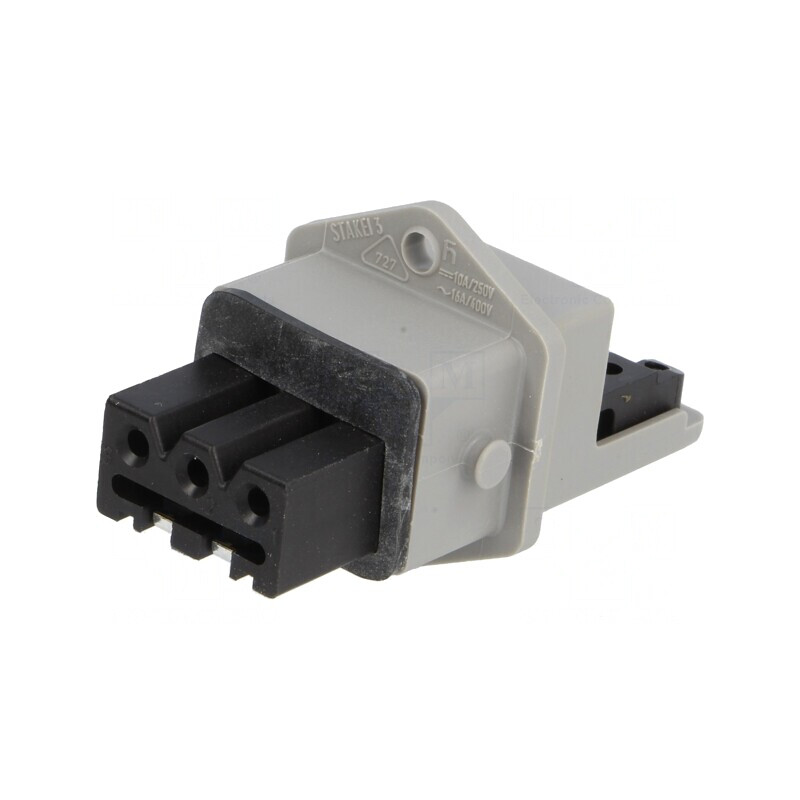 Conector dreptunghiular ST soclu mamă 3 pini cositorit IP54 | Electronic-mag.ro | Componente Electronice Conector dreptunghiular ST soclu mamă 3 pini cositorit IP54 | Electronic-mag.ro | Componente Electronice