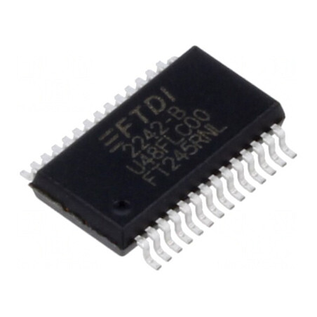 Interfață USB-FIFO 3,3-5,25V SSOP28 | Electronic-mag.ro | Componente Electronice