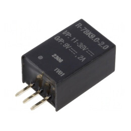 Convertor DC/DC 11-36V la 9V 2A SIP3 THT | Electronic-mag.ro | Componente Electronice
