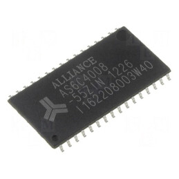 Memorie SRAM 4Mb 512kx8 2.7-5V 55ns TSOP32 II