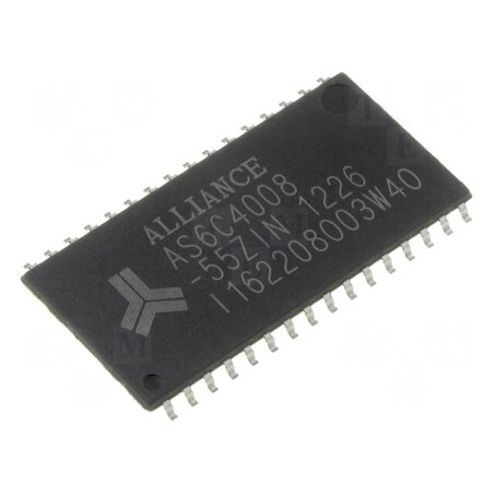 Memorie SRAM 4Mb 512kx8 2.7-5V 55ns TSOP32 II | Electronic-mag.ro | Componente Electronice