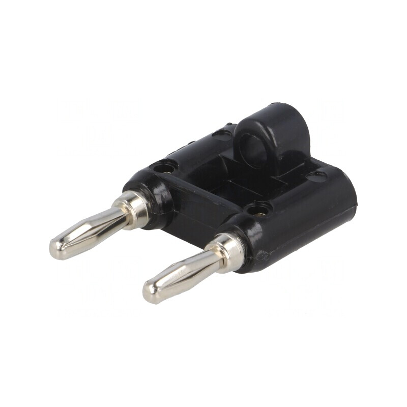 Conector Stacabil Banană 4mm Negru 15A (Set 2) | Electronic-mag.ro | Componente Electronice Conector Stacabil Banană 4mm Negru 15A (Set 2) | Electronic-mag.ro | Componente Electronice
