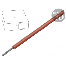 Cablu electric roșu 10mm2 ÖLFLEX® HEAT 125 SC | Electronic-mag.ro | Componente Electronice