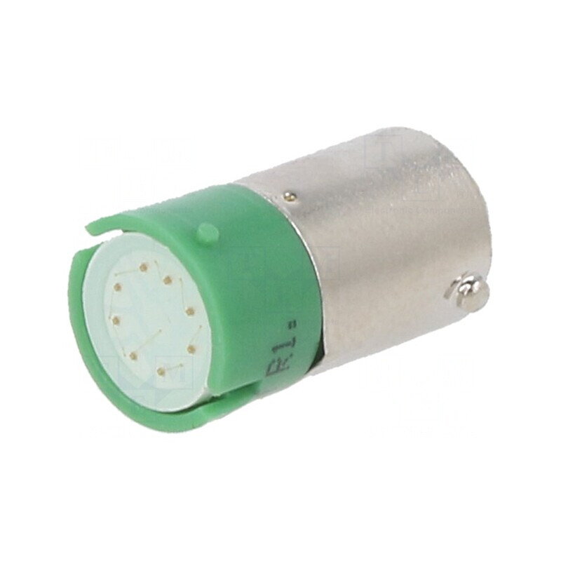 Lampă de control LED verde 24VDC | Electronic-mag.ro | Componente Electronice