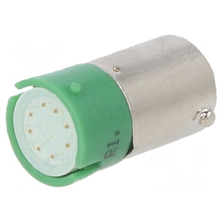 Lampă de control LED verde 24VDC | Electronic-mag.ro | Componente Electronice