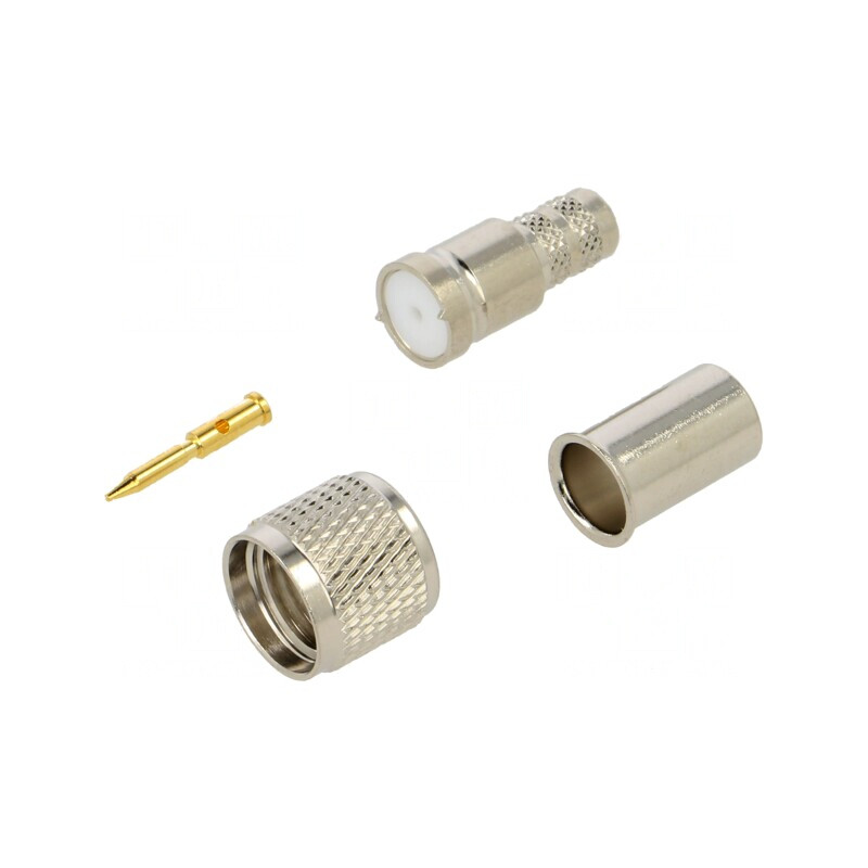 Mufă UHF Mini Tată Drept Aurită PTFE | Electronic-mag.ro | Componente Electronice