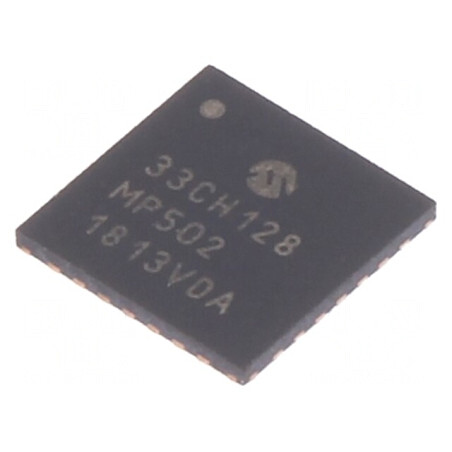Microcontroler dsPIC 128kB 20kB SRAM UQFN28 3-3.6VDC | Electronic-mag.ro | Componente Electronice