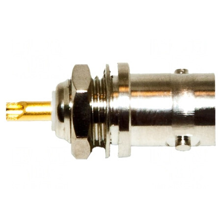 Conector BNC 50Ω Mamă 60VDC 30VAC | Electronic-mag.ro | Componente Electronice