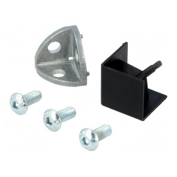 Colțar Aluminiu 5mm x 20mm pentru Profile | Electronic-mag.ro | Componente Electronice