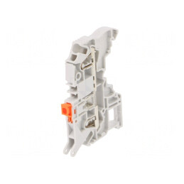 Terminal de Îmbinare pentru Șine 0,2-2,5mm², Gri, 6mm | Electronic-mag.ro | Componente Electronice