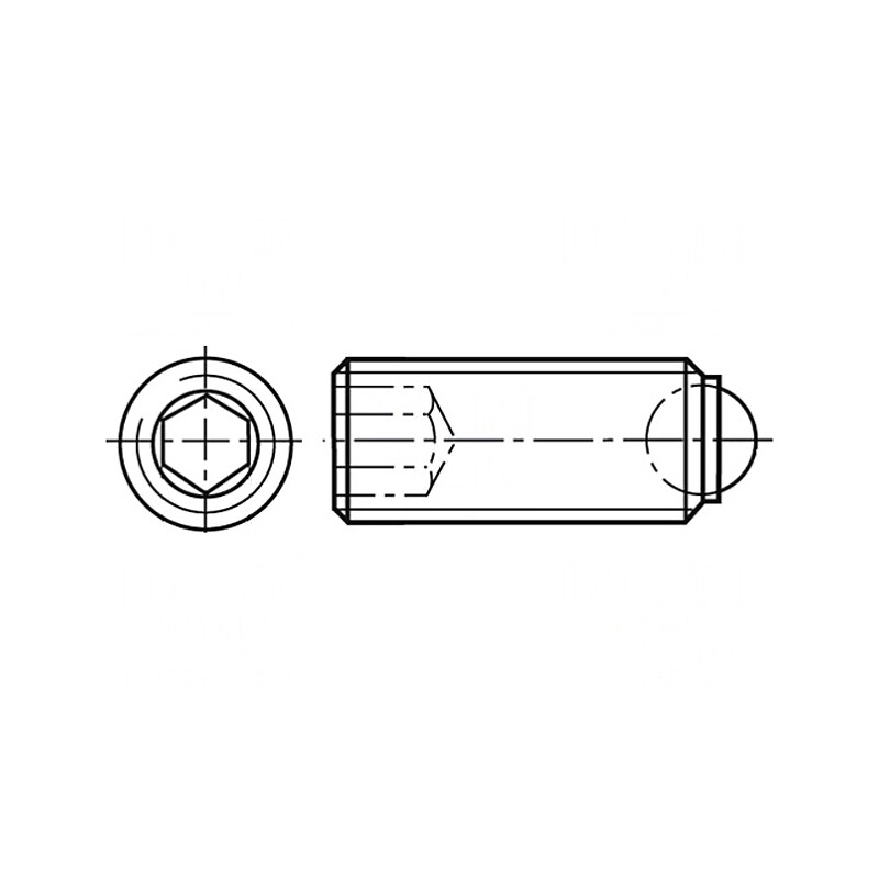 Clichet cu Bilă Oțel M4 6mm | Electronic-mag.ro | Componente Electronice