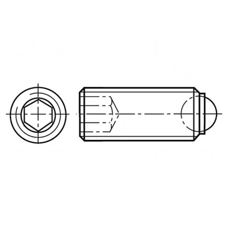 Clichet cu Bilă Oțel M4 6mm | Electronic-mag.ro | Componente Electronice