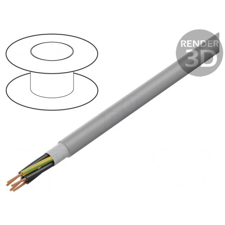 Cablu de Control ÖLFLEX FD CLASSIC 810 P 5G1mm2 PUR | Electronic-mag.ro | Componente Electronice