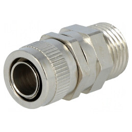 Conectori finali drepți rotativi din alamă, filet metric exterior | Electronic-mag.ro | Componente Electronice
