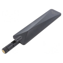 Antenă SMA Neagră 7dBi 600MHz-2.7GHz 0.195m | Electronic-mag.ro | Componente Electronice