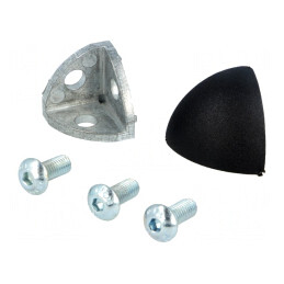 Colțar Aluminiu pentru Profile 20mm 5mm Lățime | Electronic-mag.ro | Componente Electronice