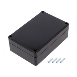 Carcasă universală 80x120x41mm cu bucșă din alamă | Electronic-mag.ro | Componente Electronice