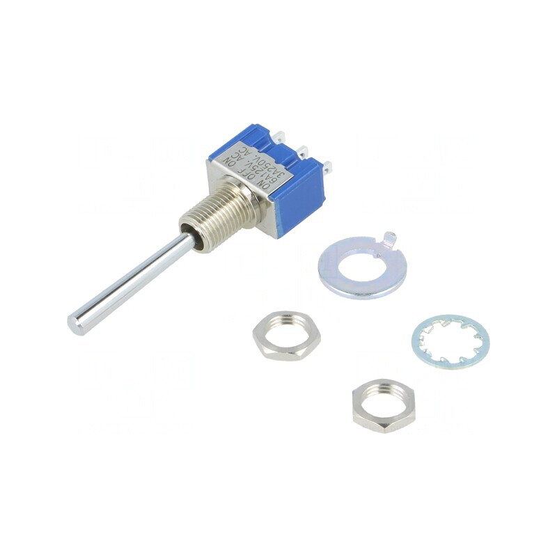 Comutator Basculant 3 Pozitii ON-OFF-ON 6A 125VAC | Electronic-mag.ro | Componente Electronice