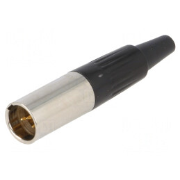Mufă XLR Mini Tată 4 PIN pentru Cablu | Electronic-mag.ro | Componente Electronice