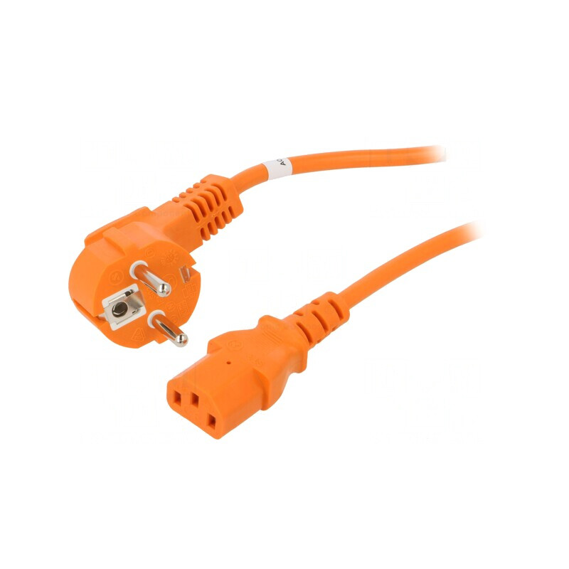 Cablu Alimentare CEE 7/7 la IEC C13 2m | Electronic-mag.ro | Componente Electronice