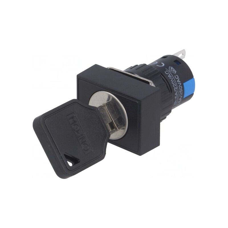 Întrerupător cu Cheie SPDT Ø16mm 2 Pini | Electronic-mag.ro | Componente Electronice Întrerupător cu Cheie SPDT Ø16mm 2 Pini | Electronic-mag.ro | Componente Electronice