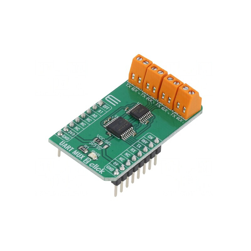 Multiplexor Analogic UART MAX3221/MAX399 Click Board | Electronic-mag.ro | Componente Electronice