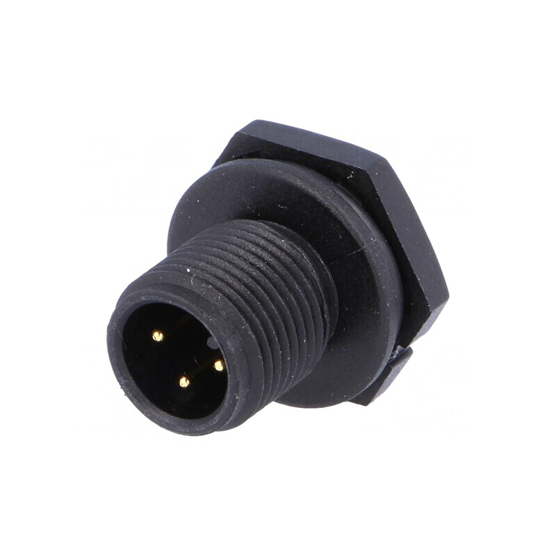 Soclu M12 3-Pin Tată IP68 DeviceNet CANopen | Electronic-mag.ro | Componente Electronice