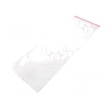 Pungă cu fermoar 400mm x 150mm polietilenă | Electronic-mag.ro | Componente Electronice