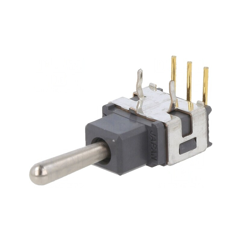 Comutator Basculant SPDT 3 Pini (ON)-OFF-(ON) 0.1A 28VAC | Electronic-mag.ro | Componente Electronice