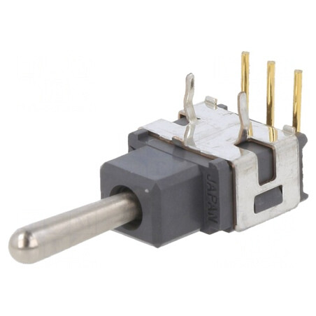 Comutator Basculant SPDT 3 Pini (ON)-OFF-(ON) 0.1A 28VAC | Electronic-mag.ro | Componente Electronice
