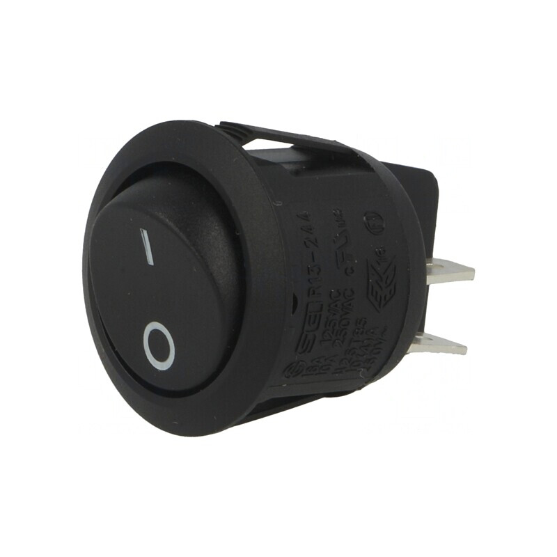Comutator Balansoar Negru ON-OFF 10A/250V | Electronic-mag.ro | Componente Electronice Comutator Balansoar Negru ON-OFF 10A/250V | Electronic-mag.ro | Componente Electronice