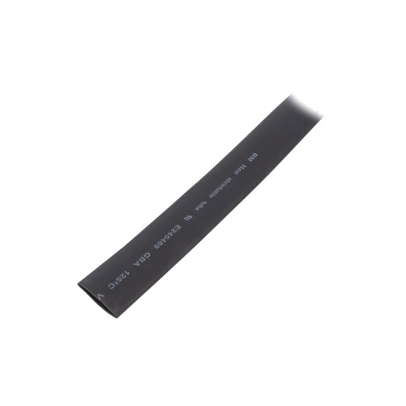 Manșon Termocontractabil cu Adeziv 19,1mm 1m Negru | Electronic-mag.ro | Componente Electronice