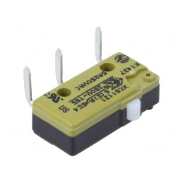 Microîntrerupător SNAP ACTION 5A 250VAC SPDT | Electronic-mag.ro | Componente Electronice