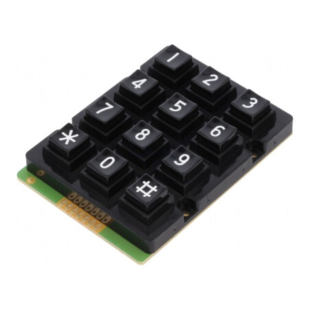 Tastatură 12 Butoane 20mA | Electronic-mag.ro | Componente Electronice