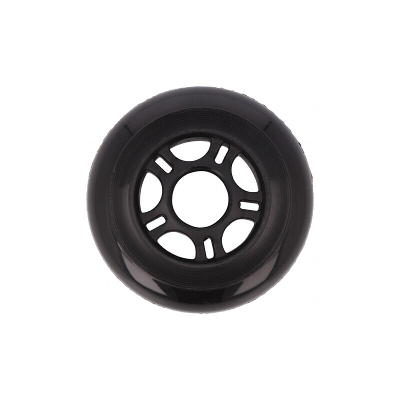 Ax Neagră cu Împingere, Ø 84mm, Acoperire Poliuretan, W 24mm | Electronic-mag.ro | Componente Electronice Ax Neagră cu Împingere, Ø 84mm, Acoperire Poliuretan, W 24mm | Electronic-mag.ro | Componente Electronice