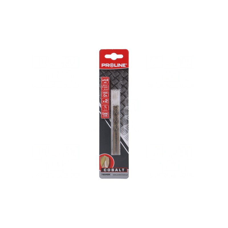 Burghiu Metal Rapid cu Cobalt 4.8mm HSS-Co 2buc | Electronic-mag.ro | Componente Electronice