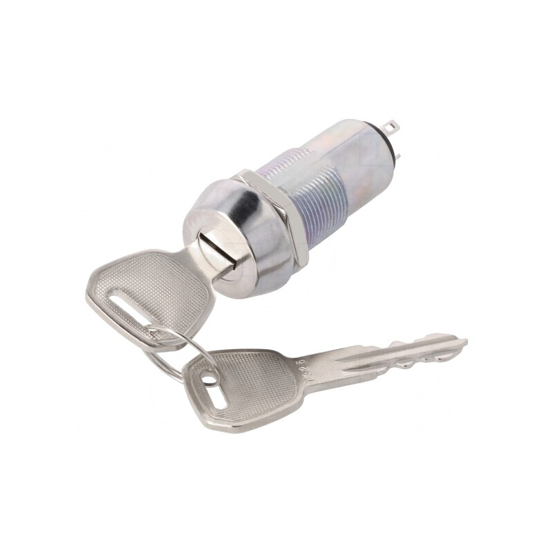 Întrerupător cu Cheie SPDT 90° | Electronic-mag.ro | Componente Electronice