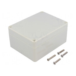 Carcasă Universală ABS Gri IP65 90x115x55mm | Electronic-mag.ro | Componente Electronice
